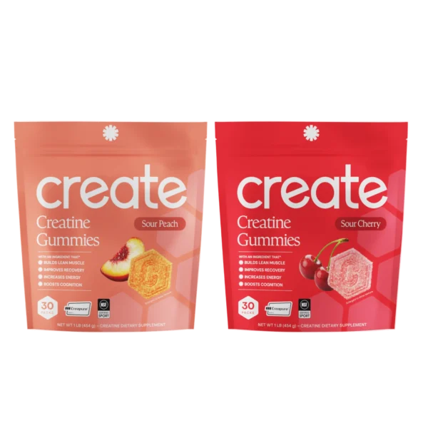 Peach Pump Duo Creatine Gummy Variety Bundles
