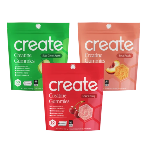 Extreme Sour Trio Creatine Gummy Variety Bundles