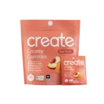 Sour Peach Creatine Monohydrate Gummies