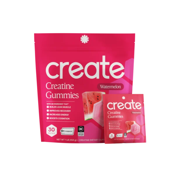 Watermelon Creatine Monohydrate Gummies