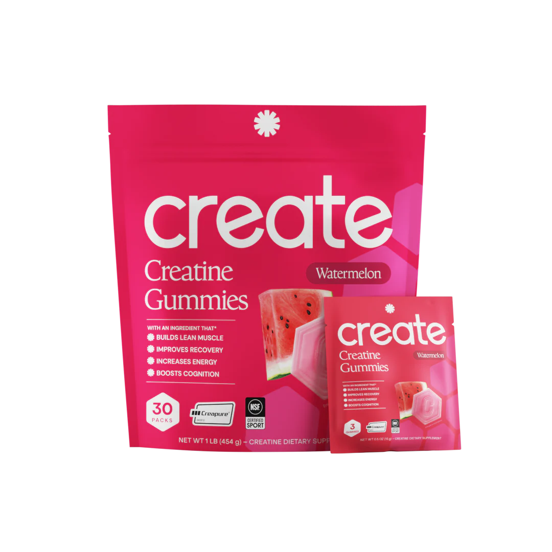 Watermelon Creatine Monohydrate Gummies