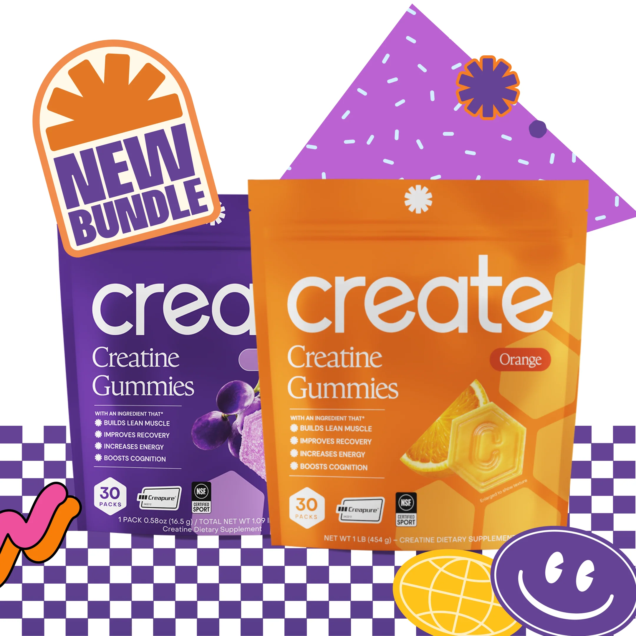 Juice Box Bundle Creatine Gummy Variety Bundles