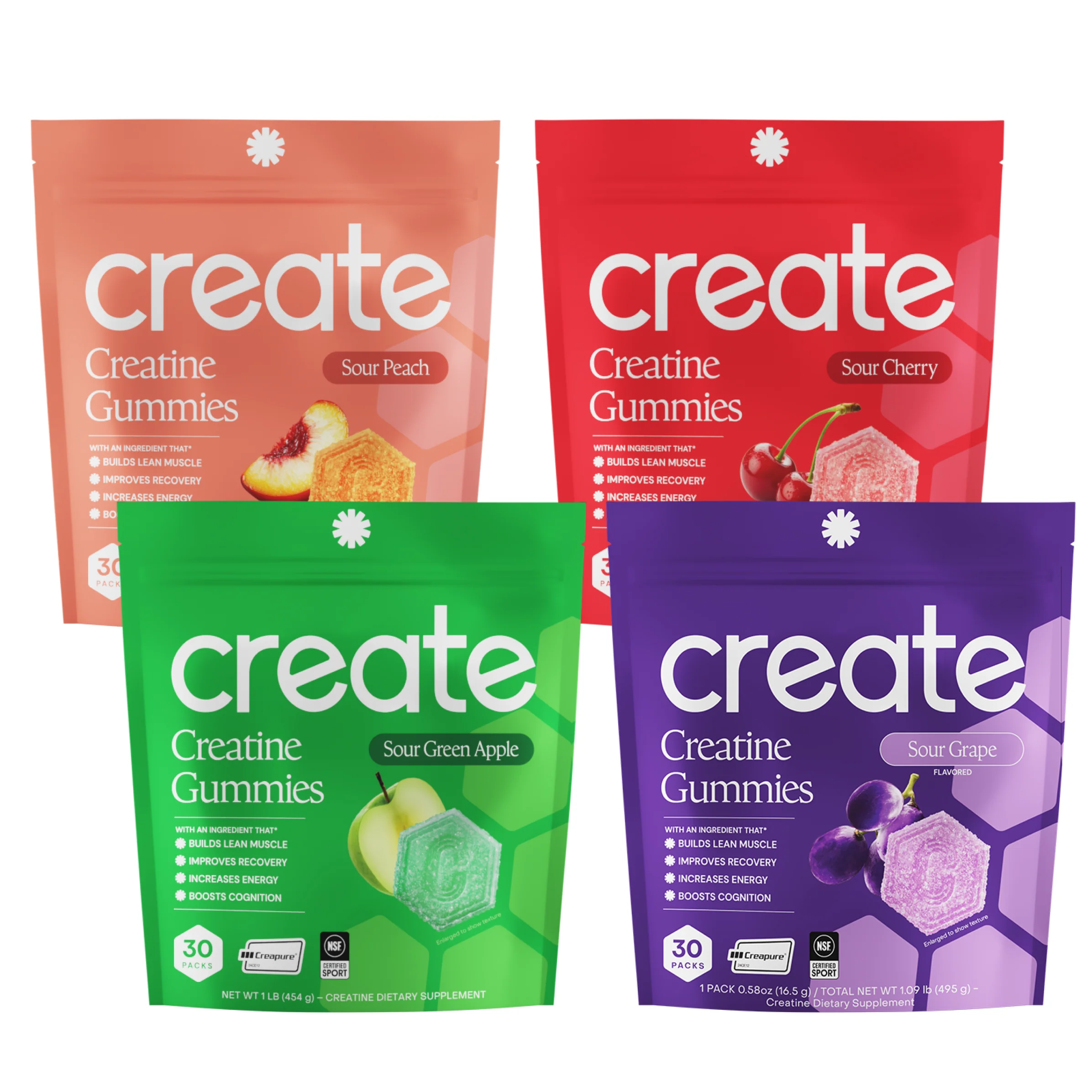 Ultimate Sour Creatine Gummy Variety Bundles