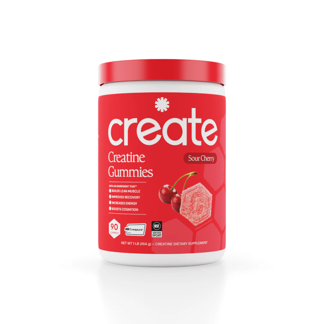 Sour Cherry Original Creatine Monohydrate Gummies Tub